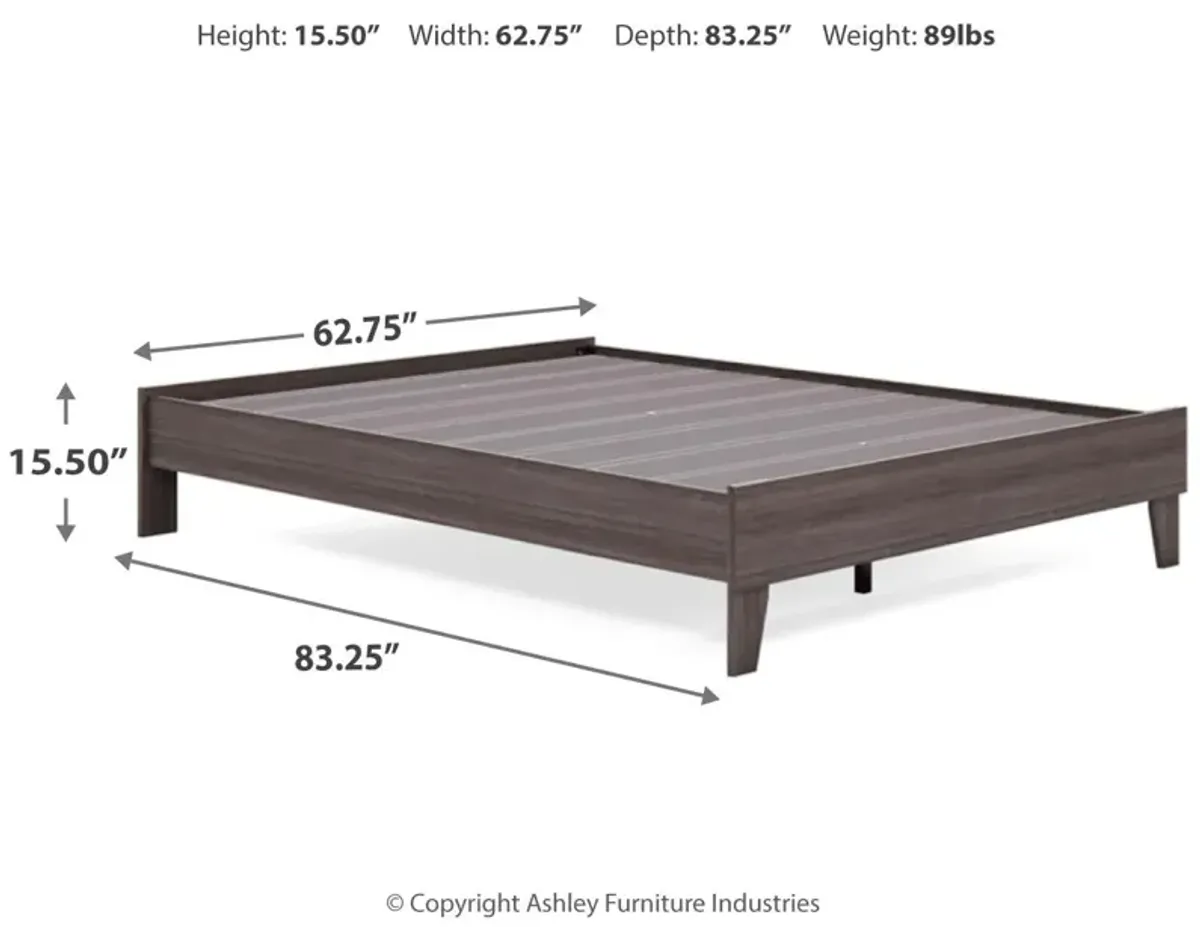 Ashley Brymont Queen Dark Gray Platform Bed