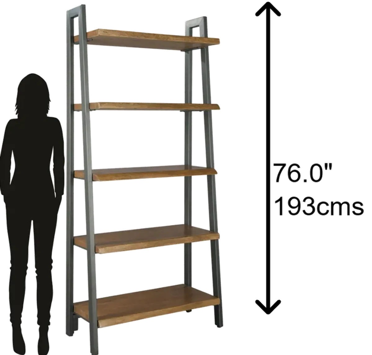 Hekman Boulder Open Shelving