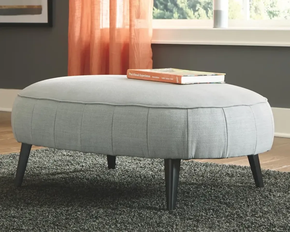 Ashley Hollyann Gray Oversized Accent Ottoman