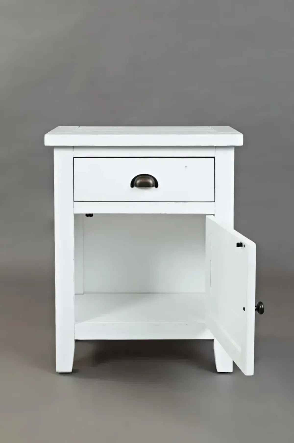 Jofran Artisan's Craft Accent Table Weathered White