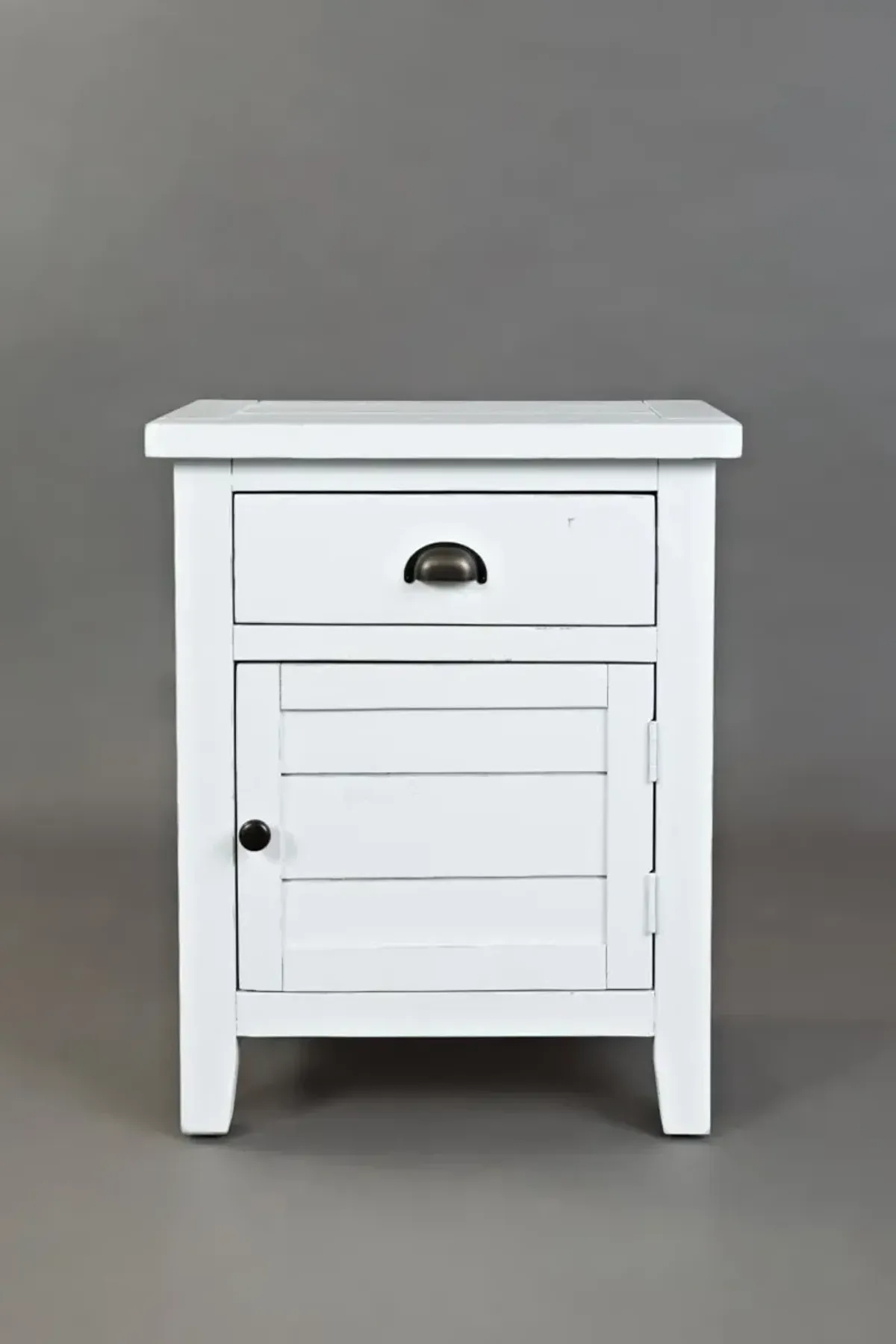 Jofran Artisan's Craft Accent Table Weathered White