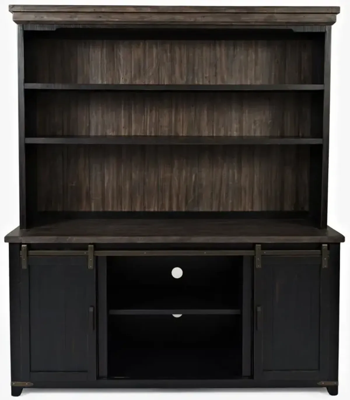 Jofran Madison County Server Hutch Vintage Black