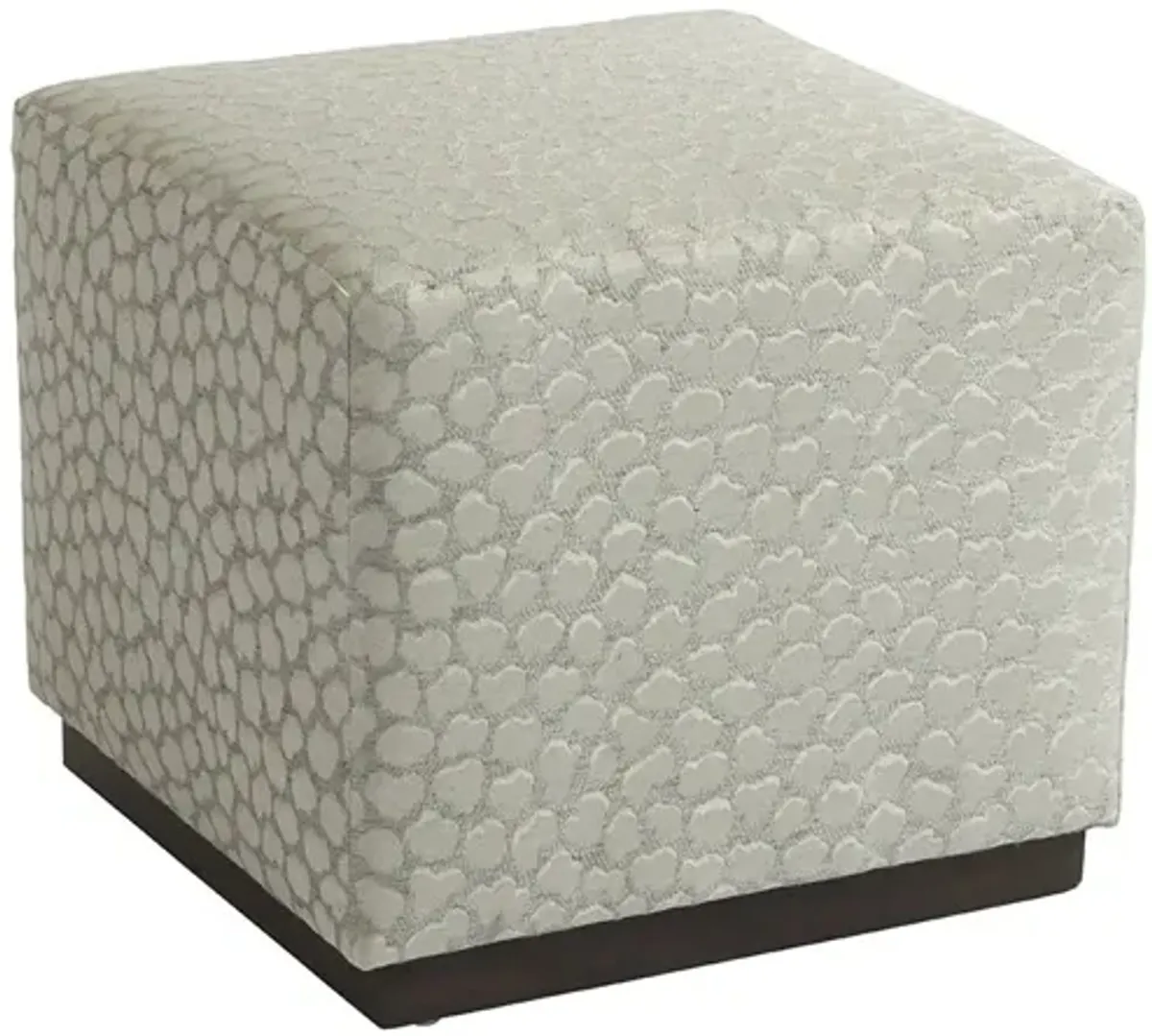 Barclay Butera Upholstery by Barclay Butera Upholstery White Colby Ottoman