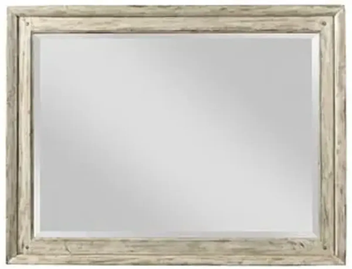 Kincaid Weatherford Cornsilk Landscape Rectangular Mirror