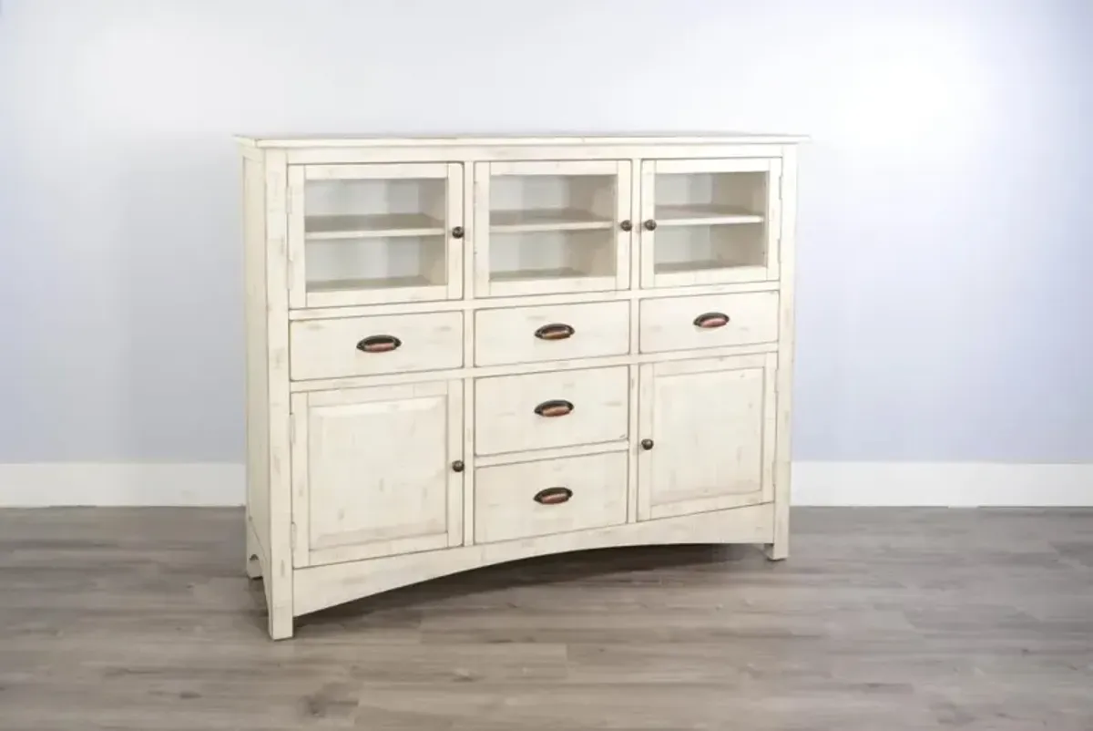 Sunny Designs Marina White Sand Server