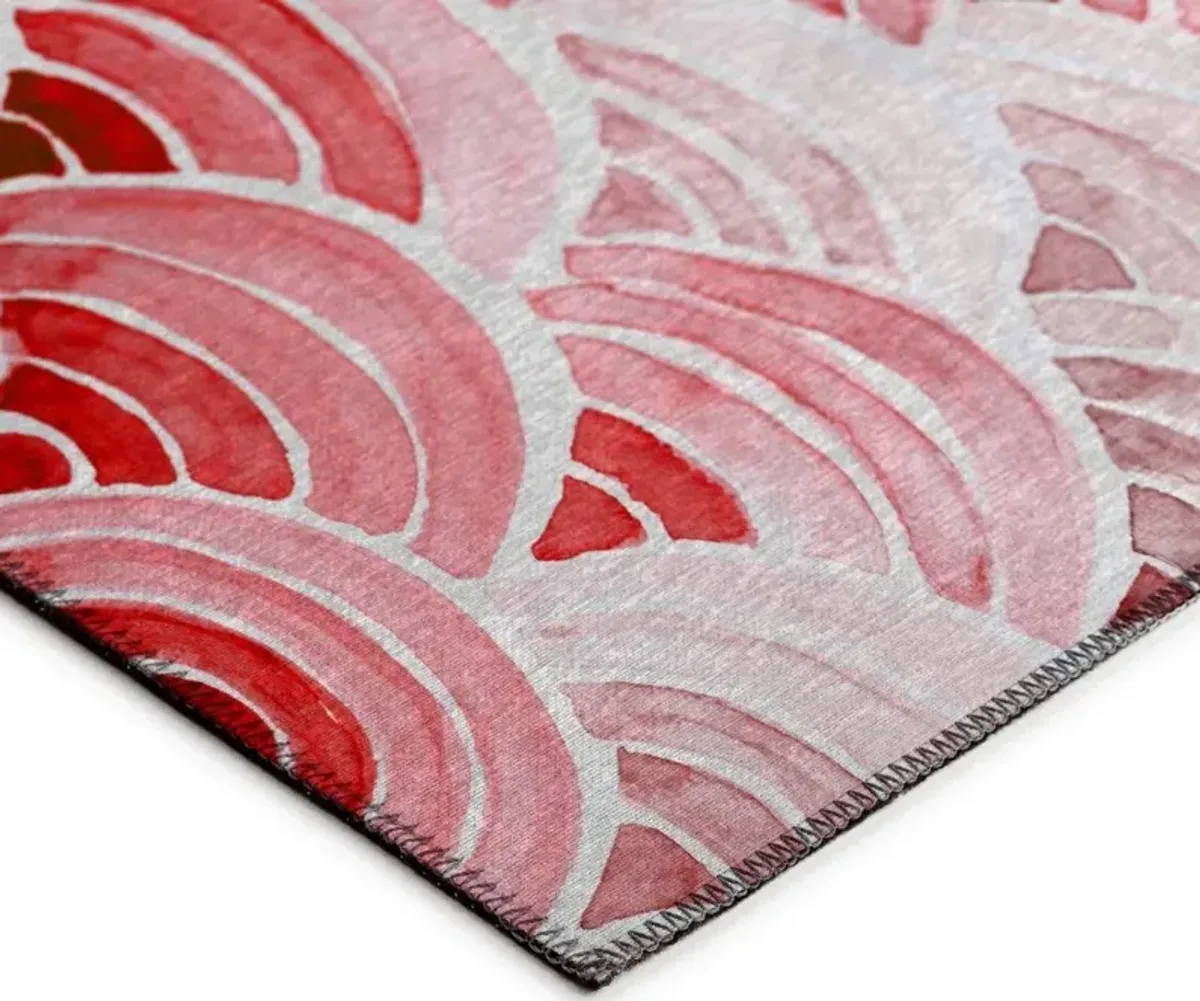 Dalyn Roseate Waves Blushing Shell Array 5'X8' Area Rug