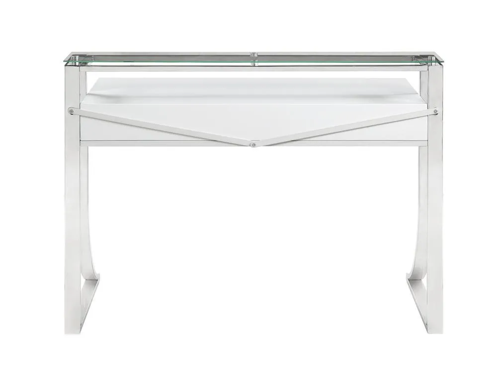 GEMMA WRITING DESK WHITE HIGH GLOSS GEMMA WRITING DESK