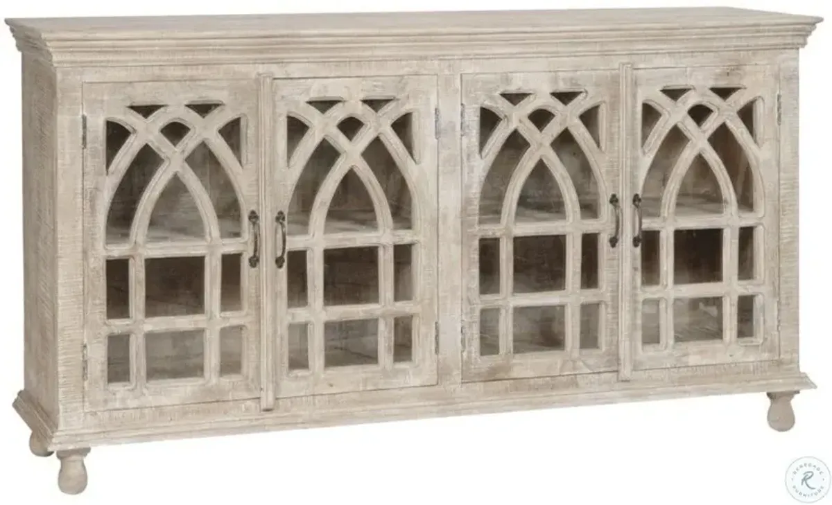 Crestview Bengal Manor Light Mango Sideboard