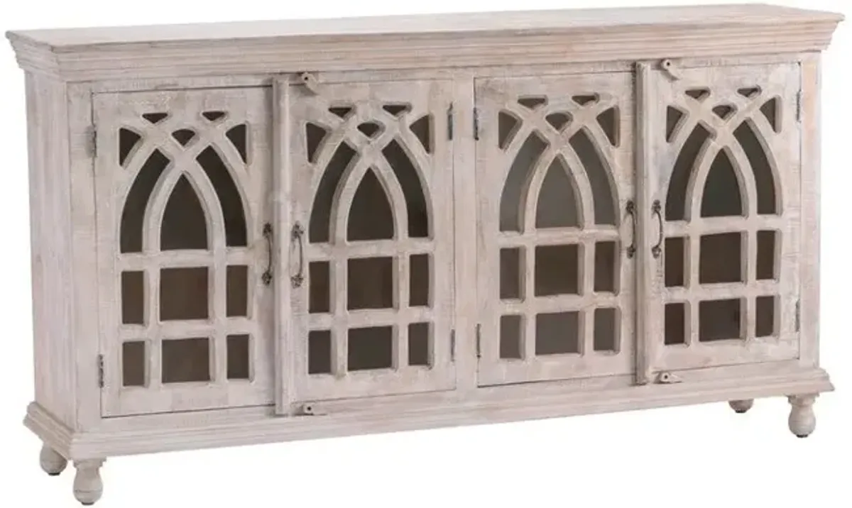 Crestview Bengal Manor Light Mango Sideboard