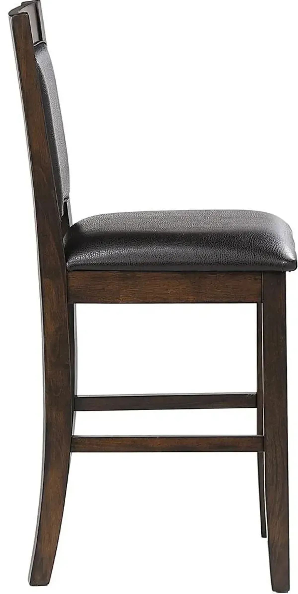 Coaster Dewey Upholstered Counter Chair Walnut