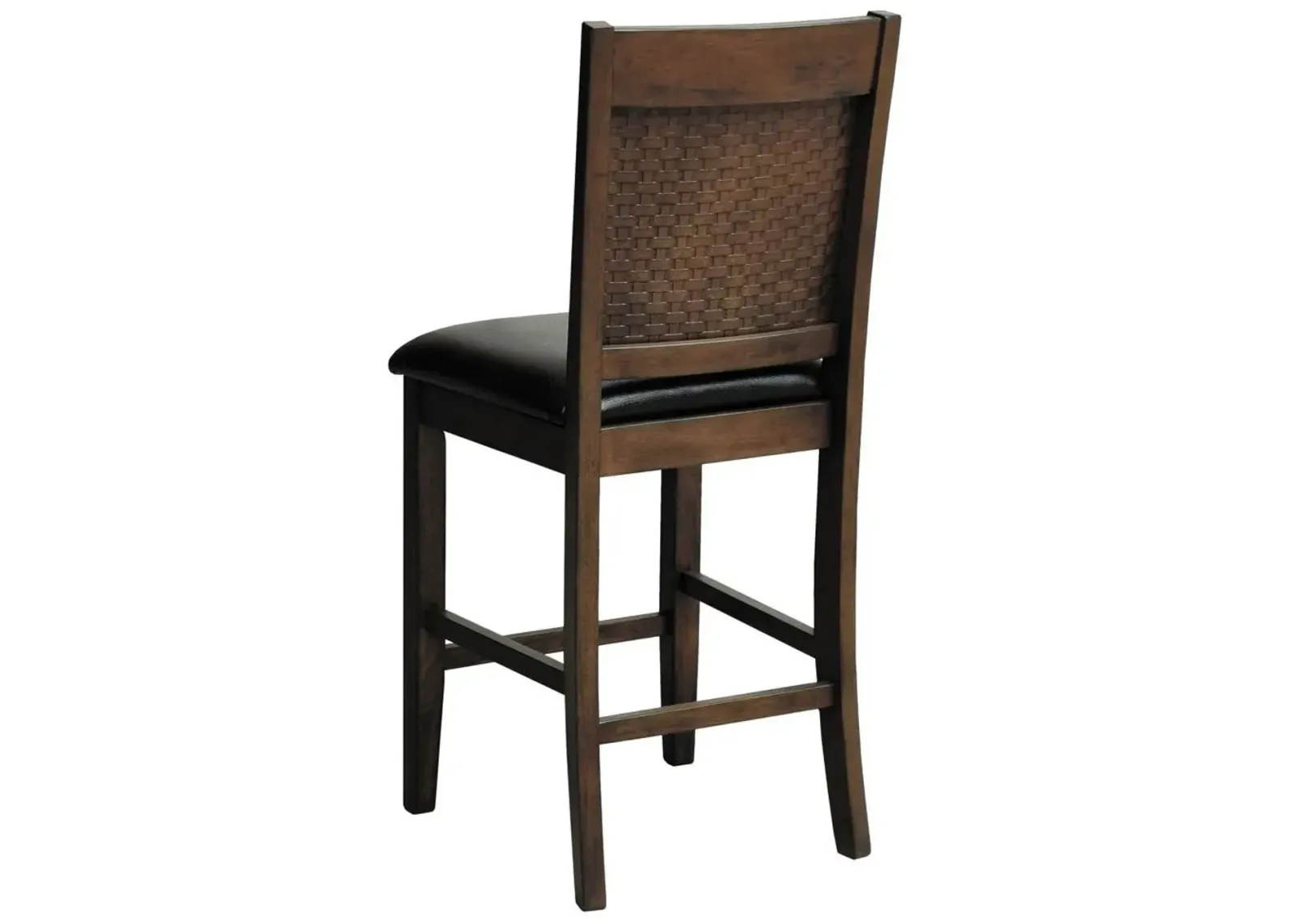 Coaster Dewey Upholstered Counter Chair Walnut