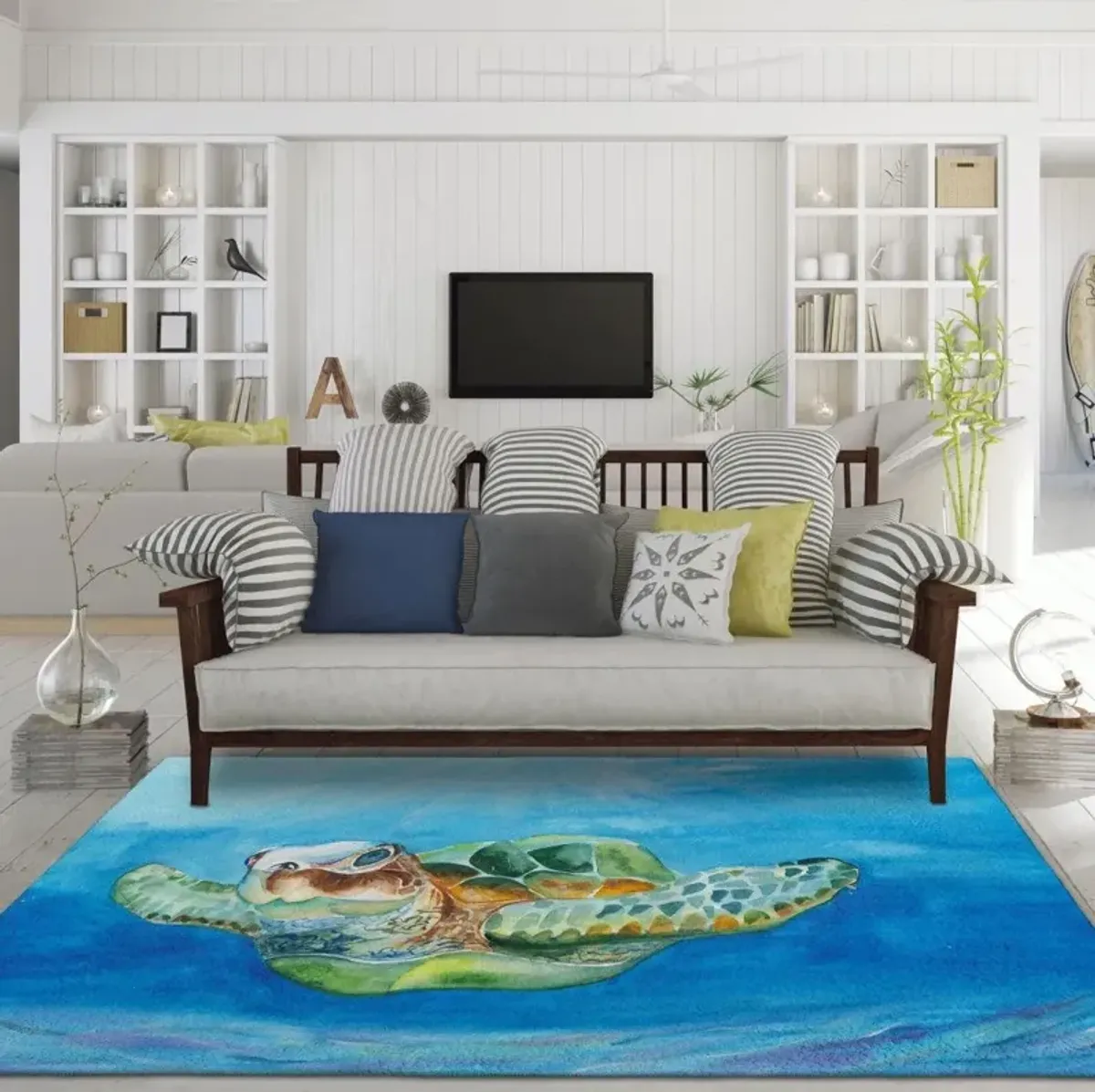 Dalyn Harbor Ocean 5'X8' Area Rug