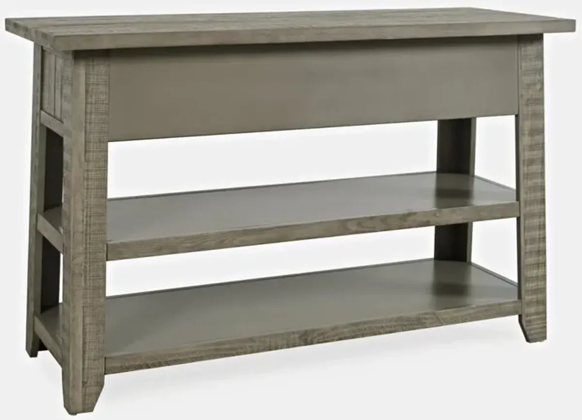 Jofran Telluride Sofa Table Driftwood