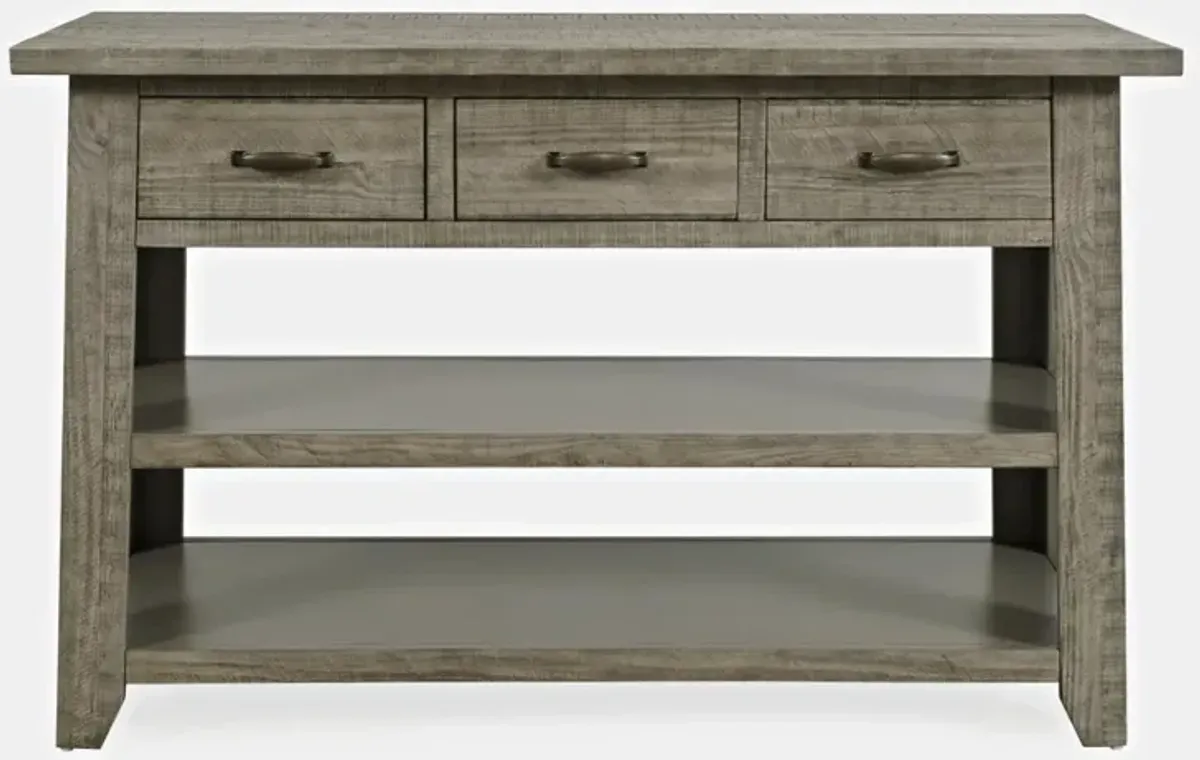 Jofran Telluride Sofa Table Driftwood