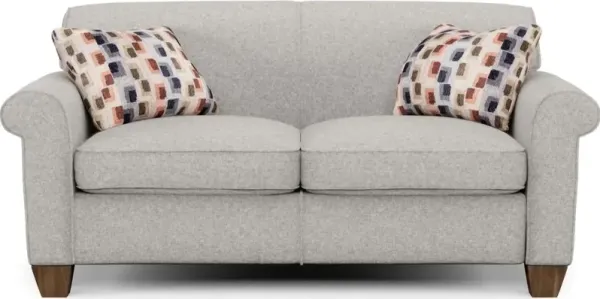 Flexsteel South Haven Light Gray Loveseat