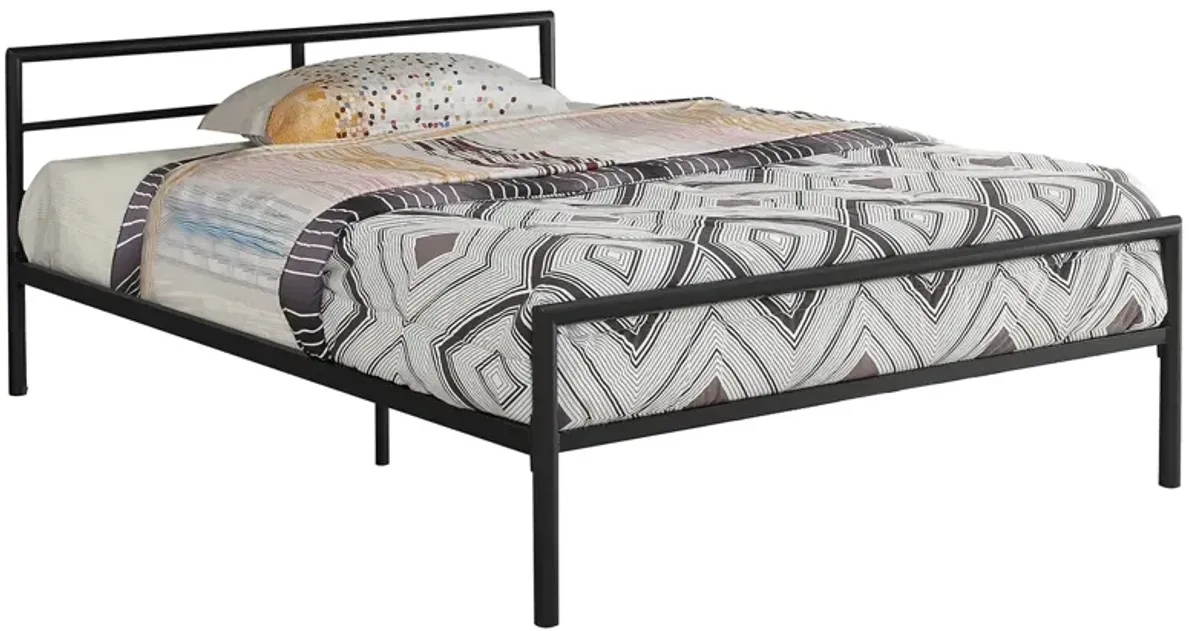 FISHER FULL BED GUNMETAL HONEY