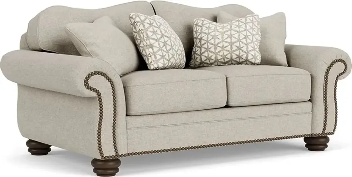 Flexsteel Bexley Silver Driftwood Loveseat