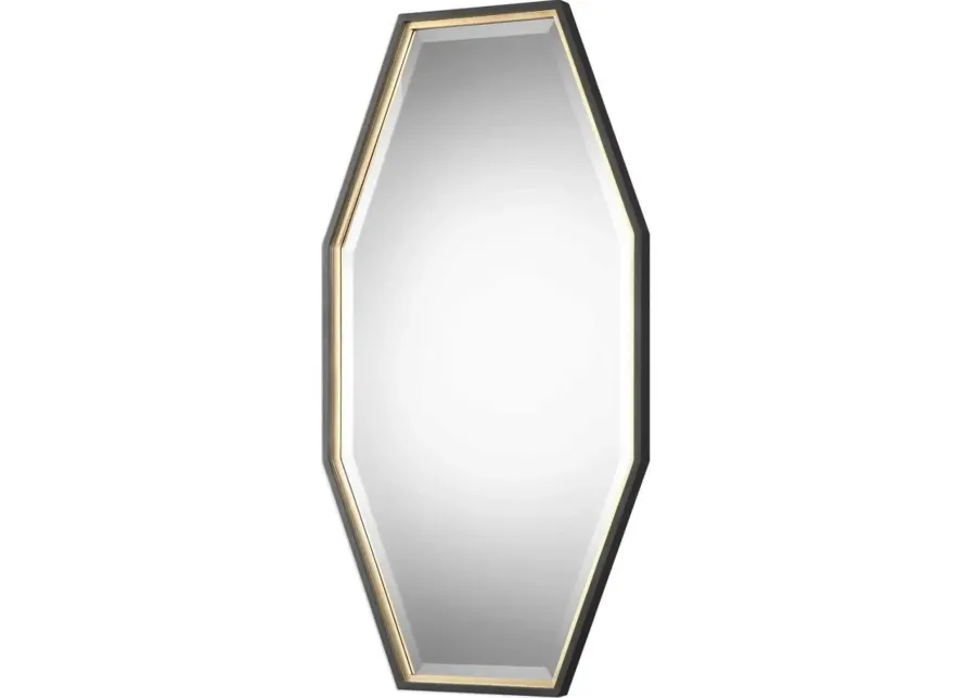 SAVION GOLD OCTAGON MIRROR