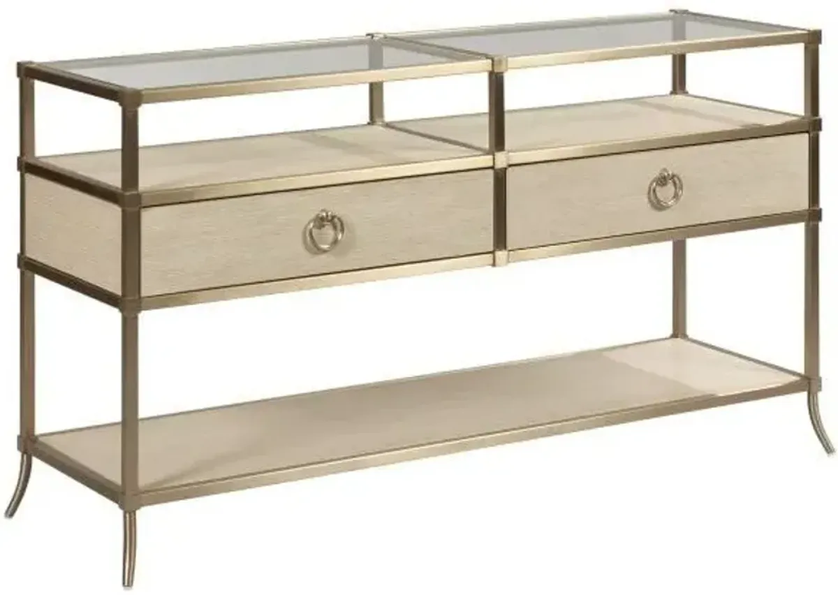 Hammary Lenox Oak Capri Console Table