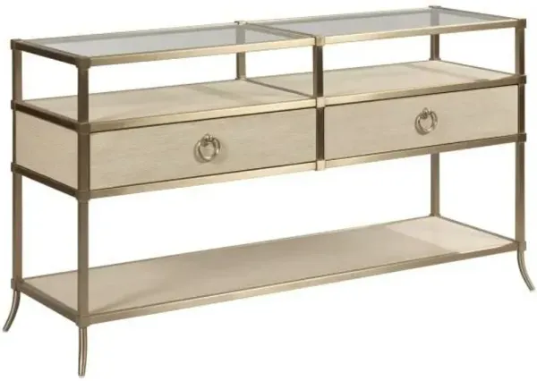Hammary Lenox Oak Capri Console Table