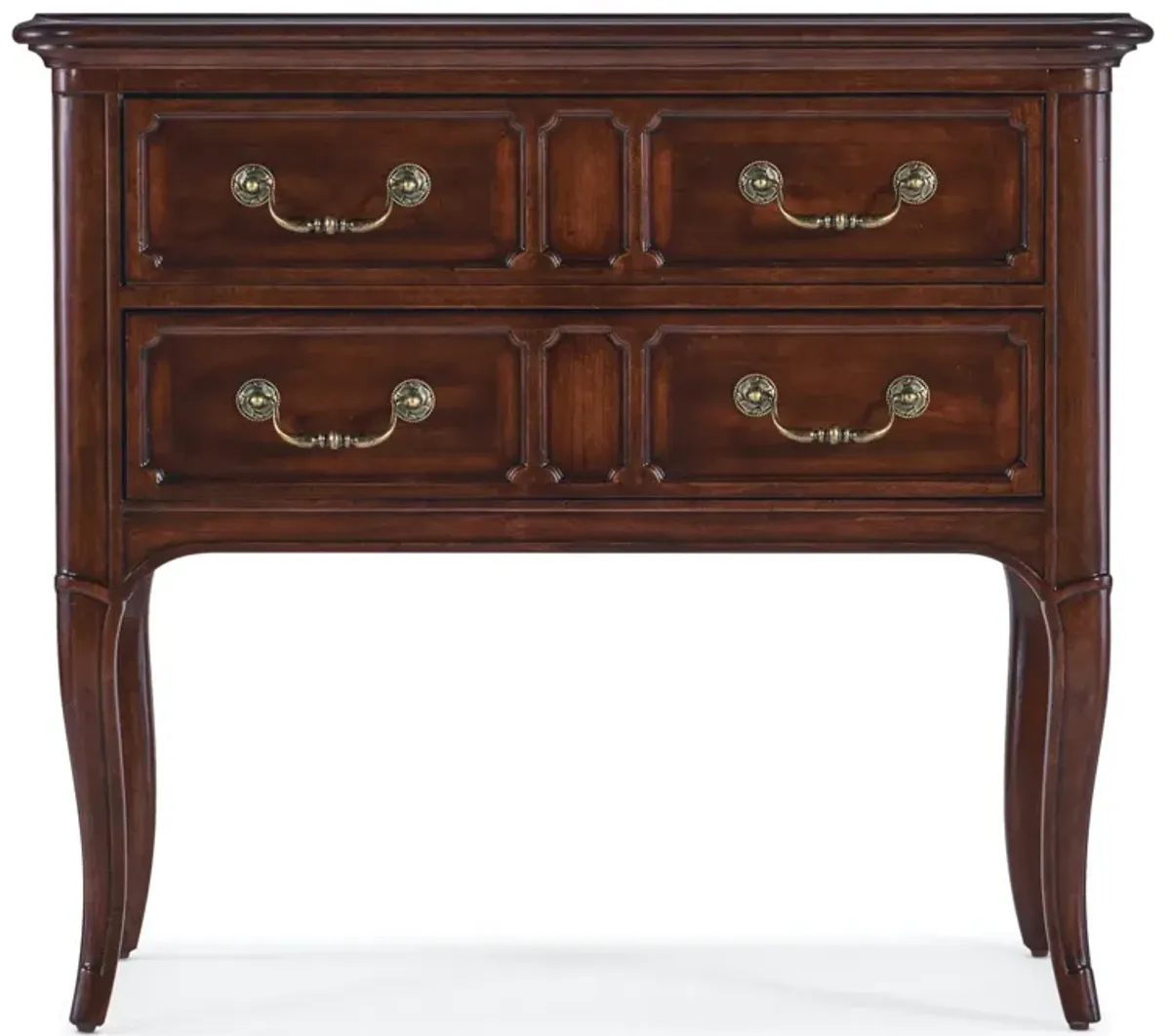 Hooker Furniture Charleston Dark Brown 2-Drawer Nightstand