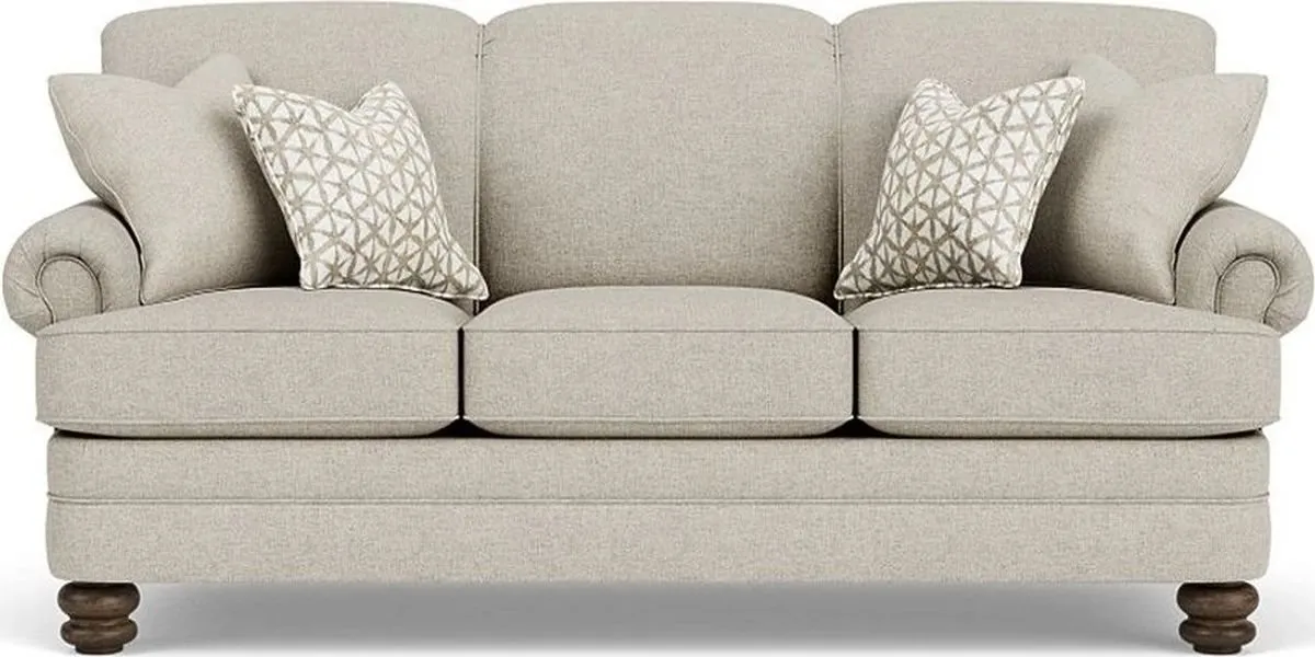 BAY BRIDGE SILVER FABRIC DRIFTWOOD SOFA