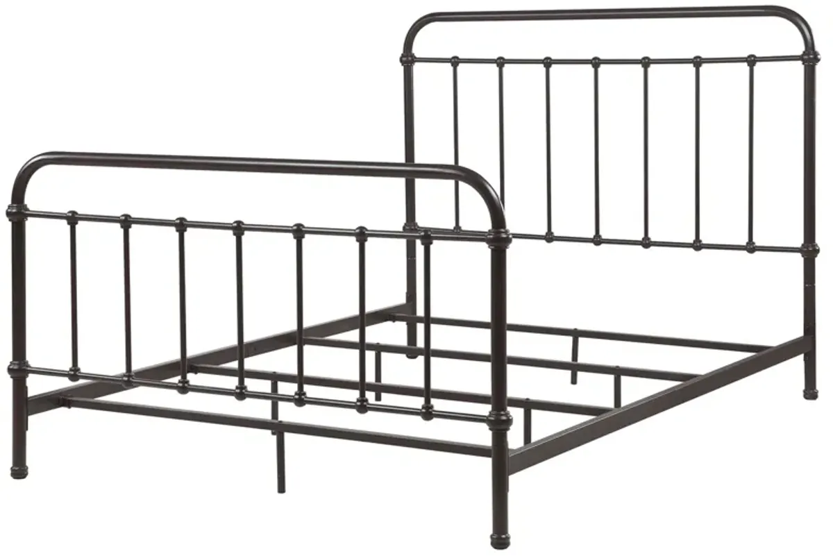 Coaster Livingston Metal California King Open Frame Bed Dark Bronze