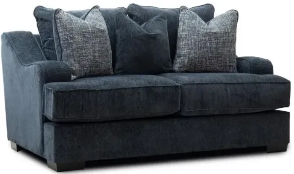 Michael Nicholas Designs Spartan Gel Solaz Denim Loveseat