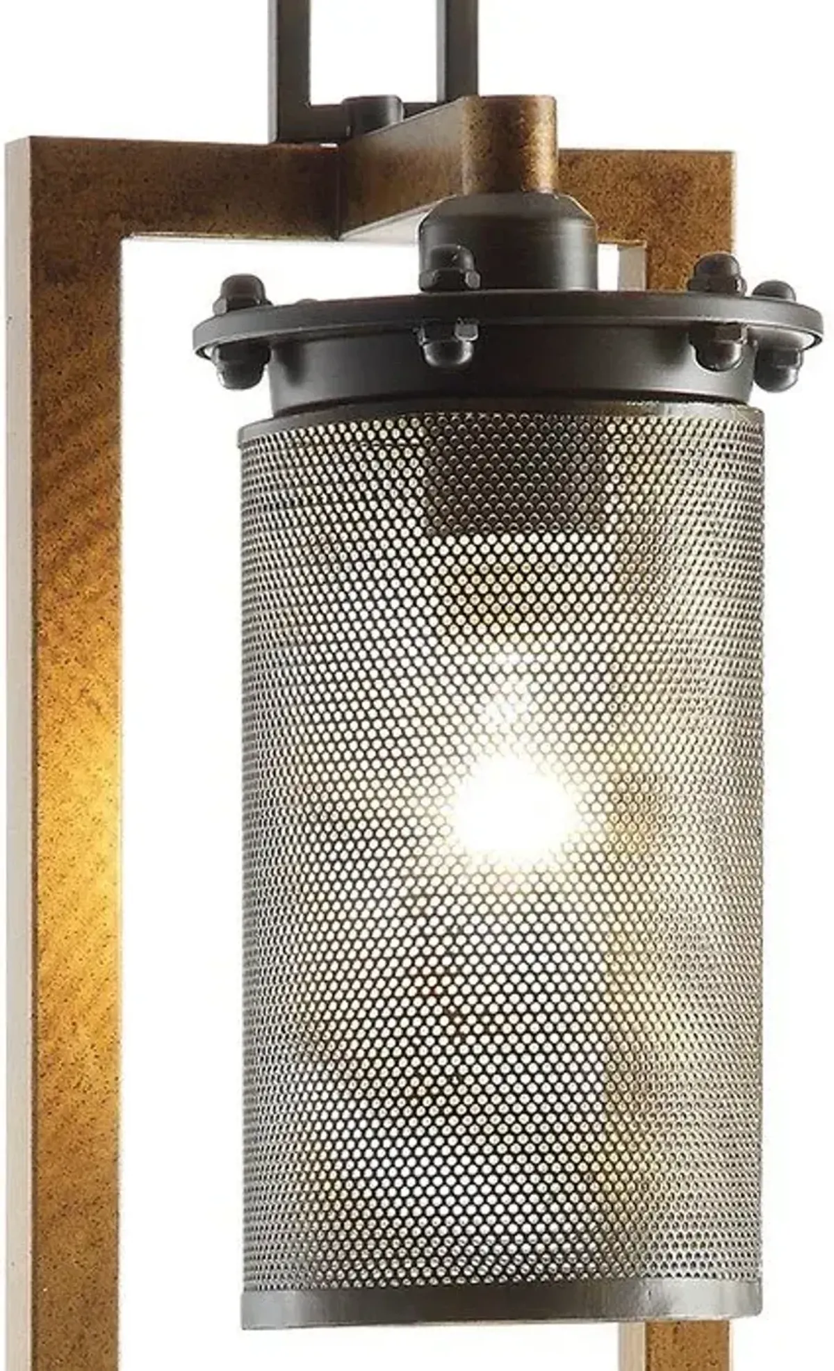 Crestview Gibson Lacquered Copper & Iron Table Lamp