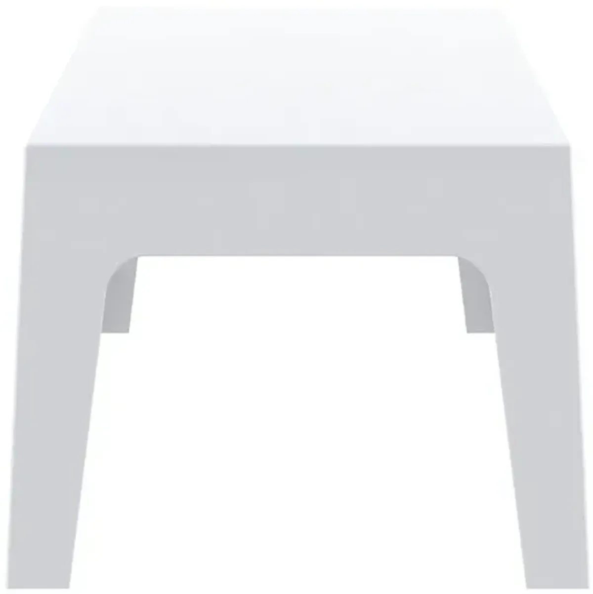 BOX RESIN OUTDOOR CENTER TABLE WHITE