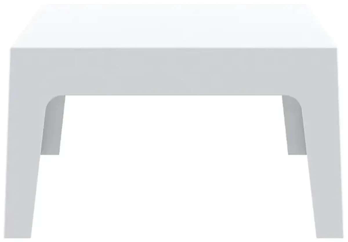 BOX RESIN OUTDOOR CENTER TABLE WHITE