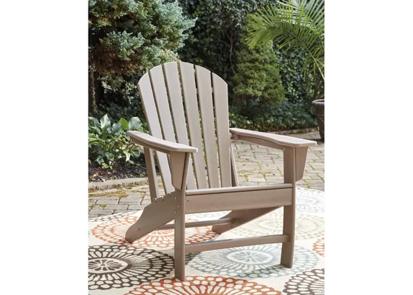 Sundown Treasure Adirondack Chair Grayish Brown Signature Design