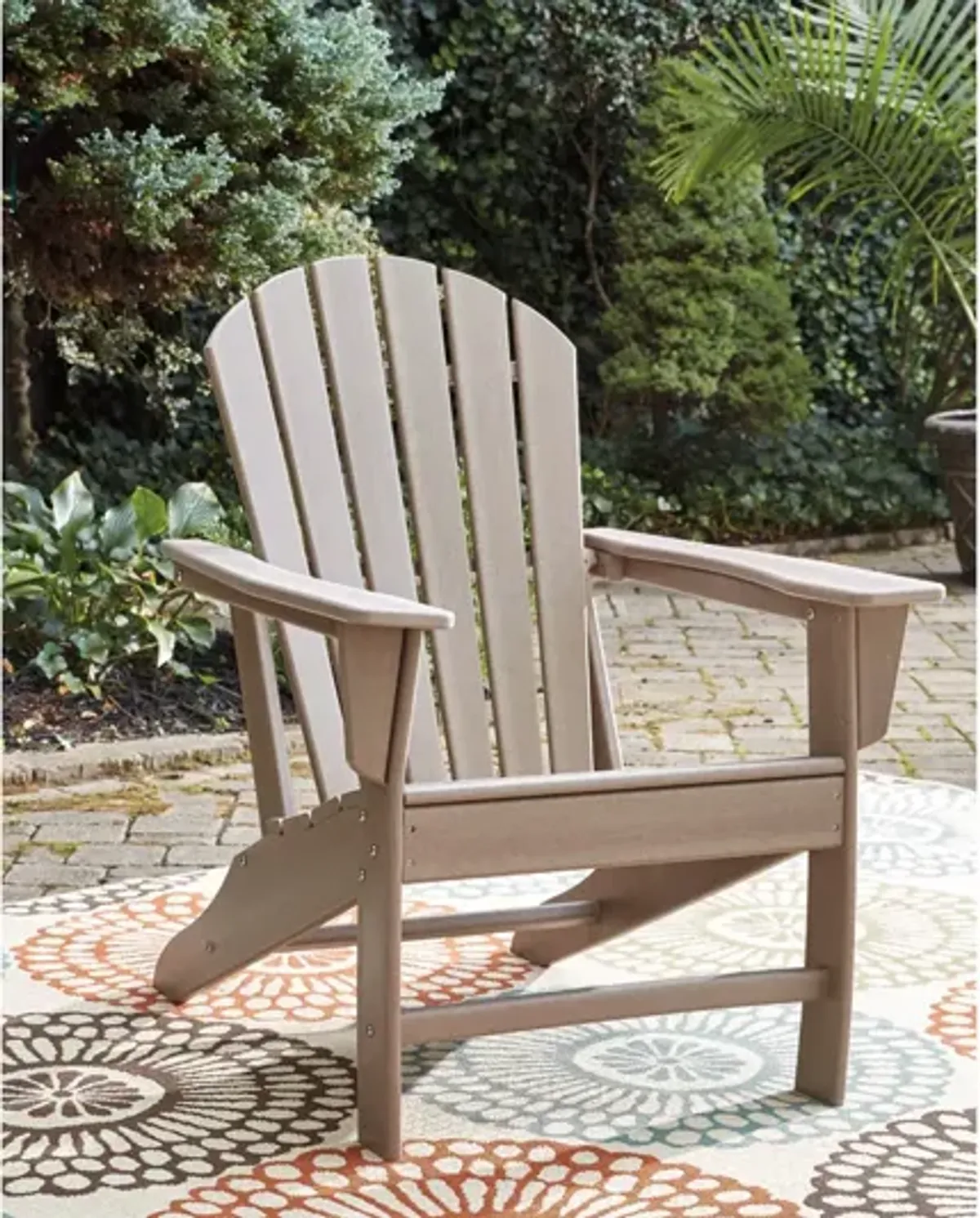 Sundown Treasure Adirondack Chair Grayish Brown Signature Design