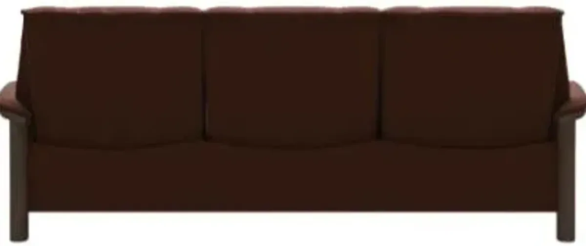 Stressless Buckingham Low Back Sofa in Copper Leather.