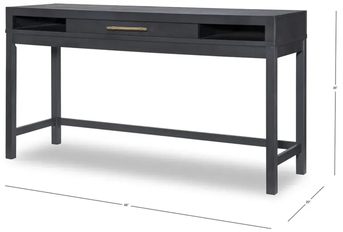 Legacy Classic Sofa Table Dark Oak Finish Westwood Dark