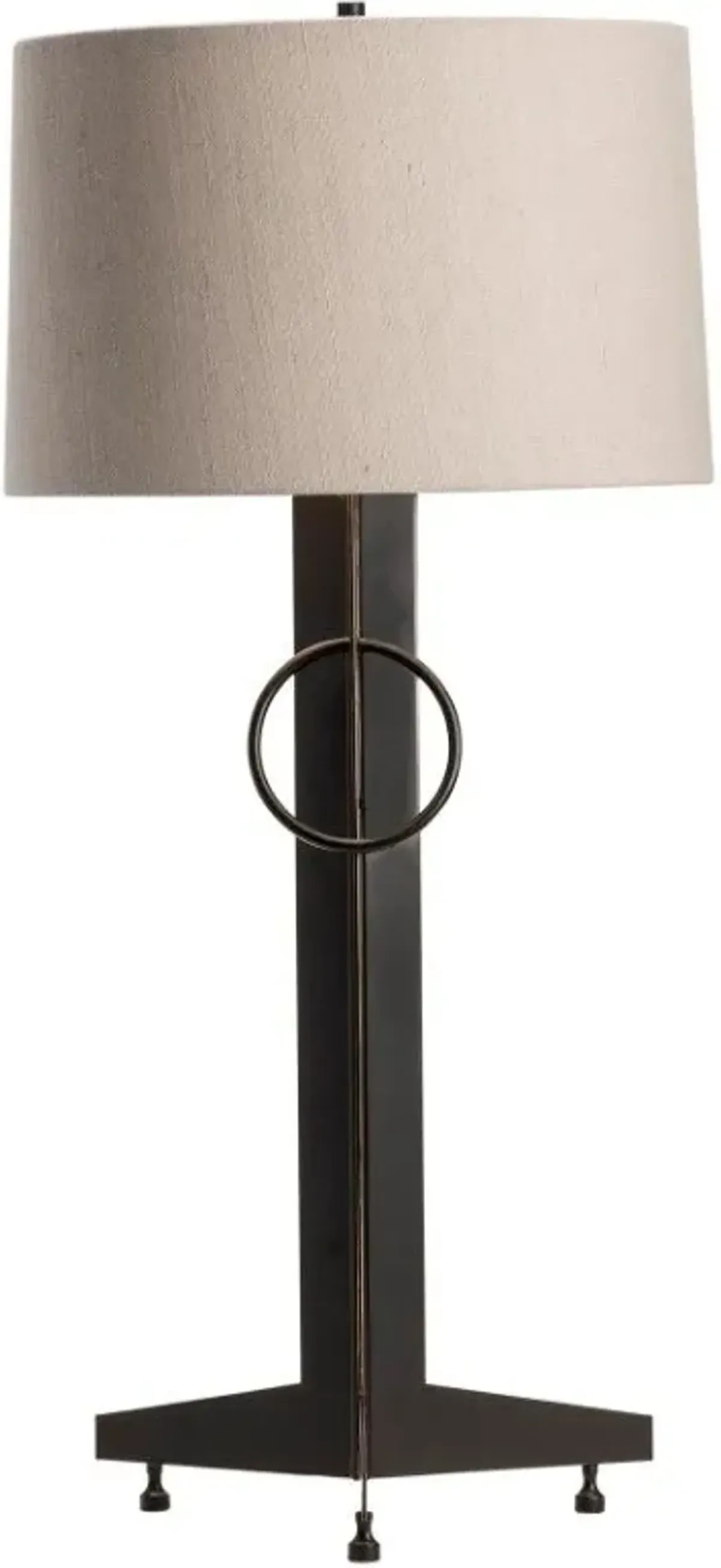 WINDERMERE BLACK/WHITE TABLE LAMP