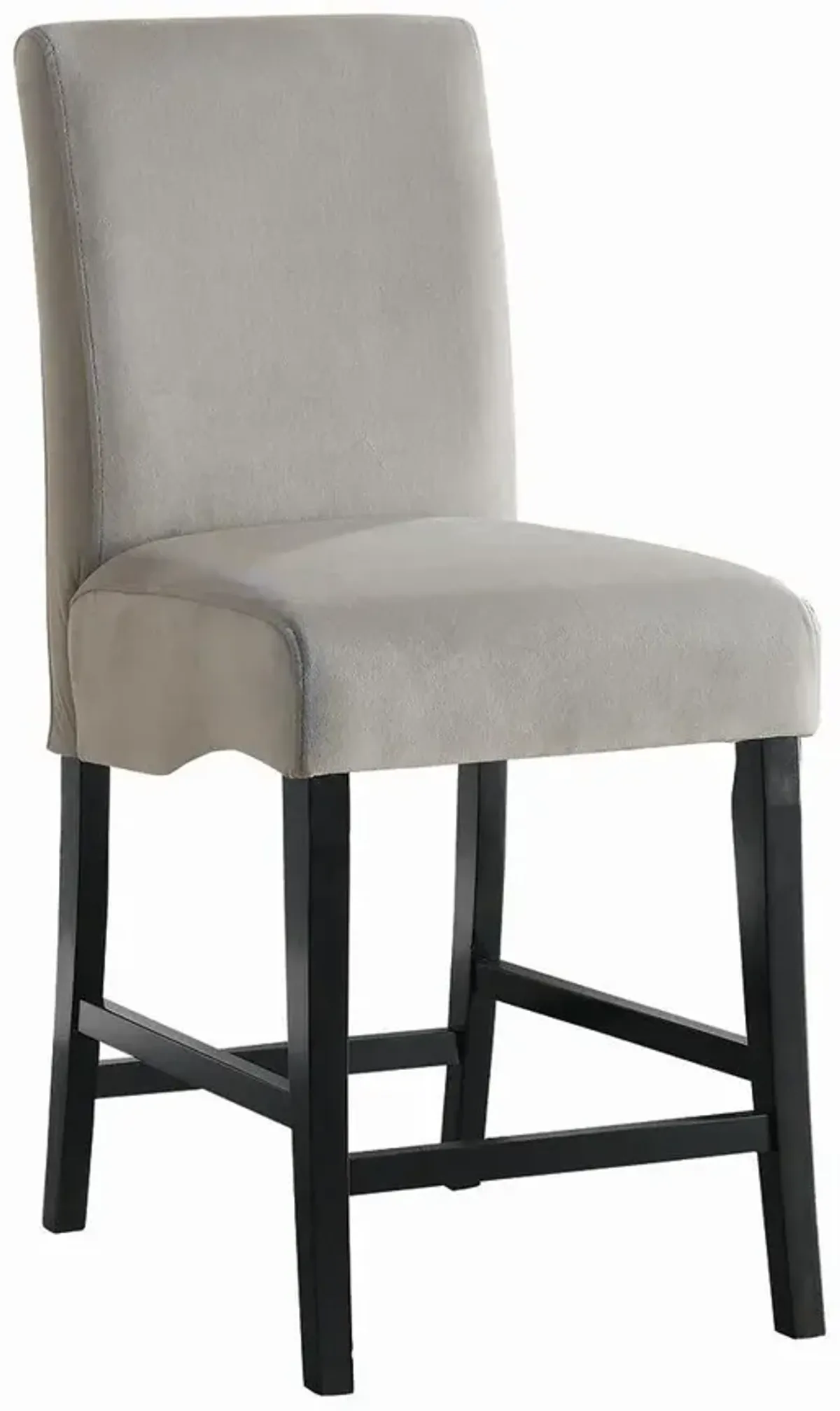 Coaster Stanton Velvet Upholstered Counter Chair Grey