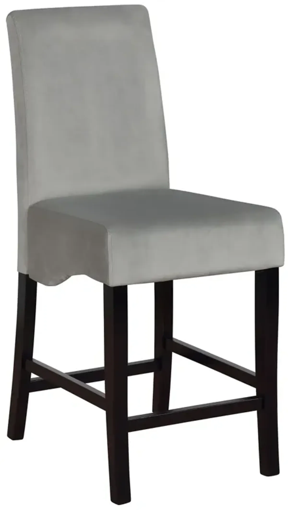 Coaster Stanton Velvet Upholstered Counter Chair Grey