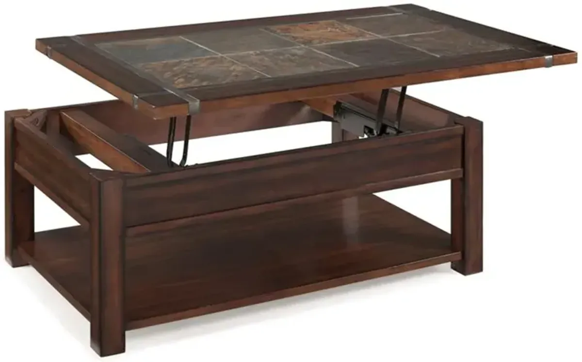 Magnussen Roanoke Rectangular Lift-Top Cocktail Table Cherry