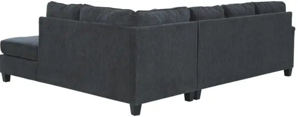 Ashley Abinger 2-Piece Sleeper Sectional with Chaise Right-Arm Facing Smoke