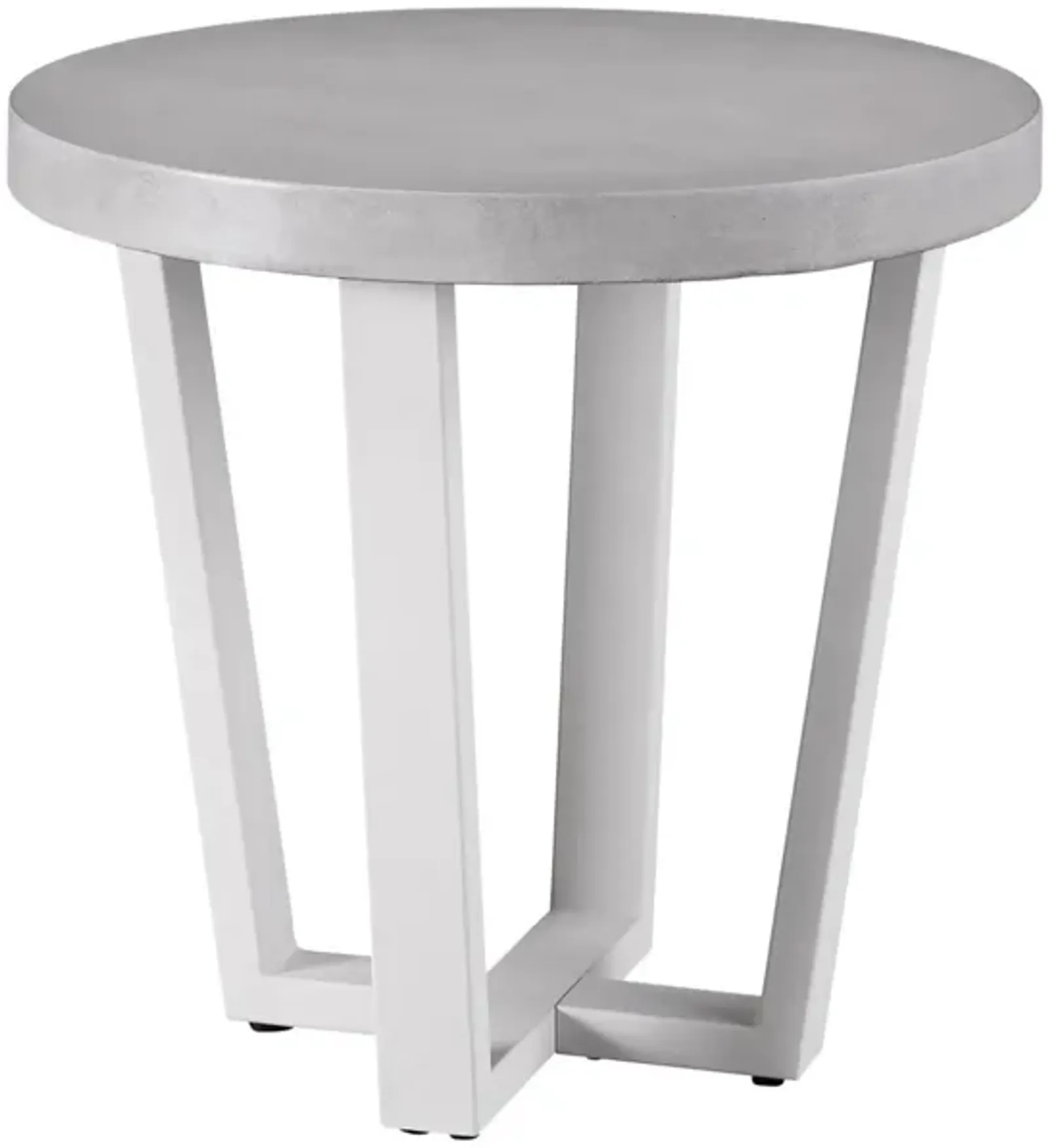 Universal Coastal Living Outdoor South Beach Chalk End Table