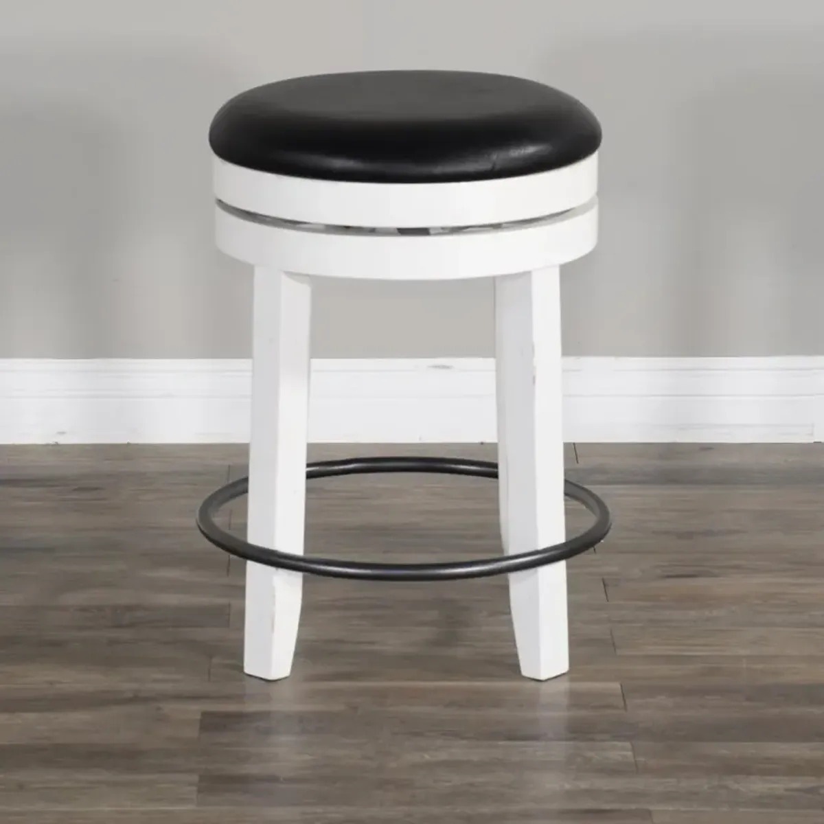 Sunny Designs Carriage House 24 Inch European Cottage Swivel Stool