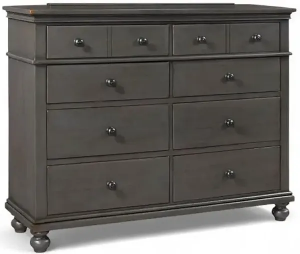 Aspenhome Oxford Peppercorn 8-Drawer Chesser