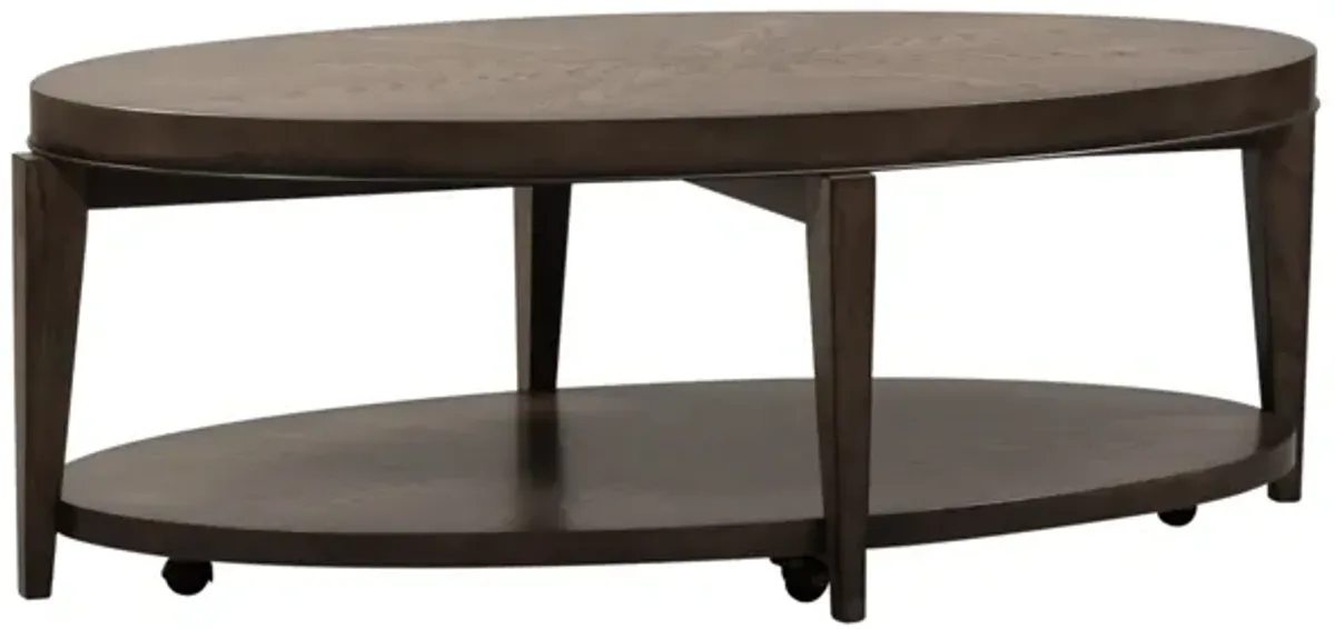 Liberty Furniture Penton Espresso Stone 3-Piece Occasional Table Set