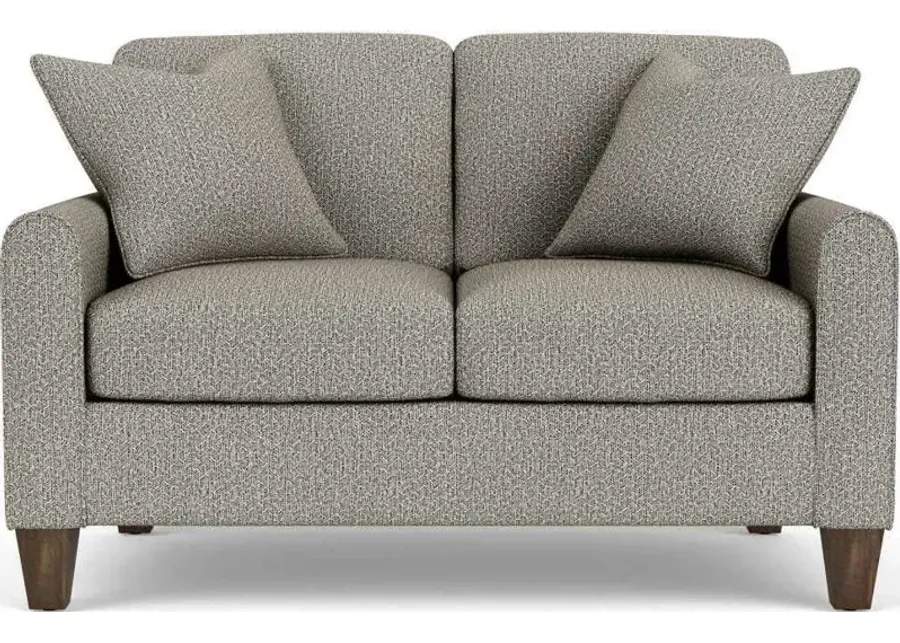 SOUTH HAVEN CONTEMPORARY GRAY QUARRY LOVESEAT