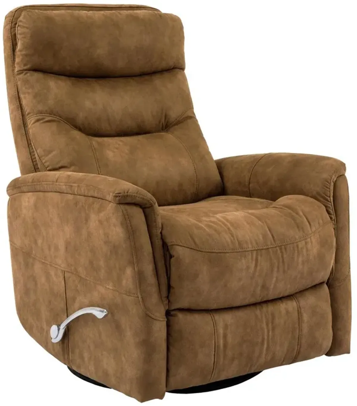 Parker House Gemini Collection Manual Glider Swivel Recliner in Autumn