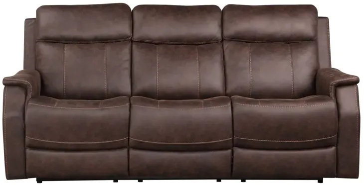 VALENCIA WALNUT POWER RECLINING SOFA