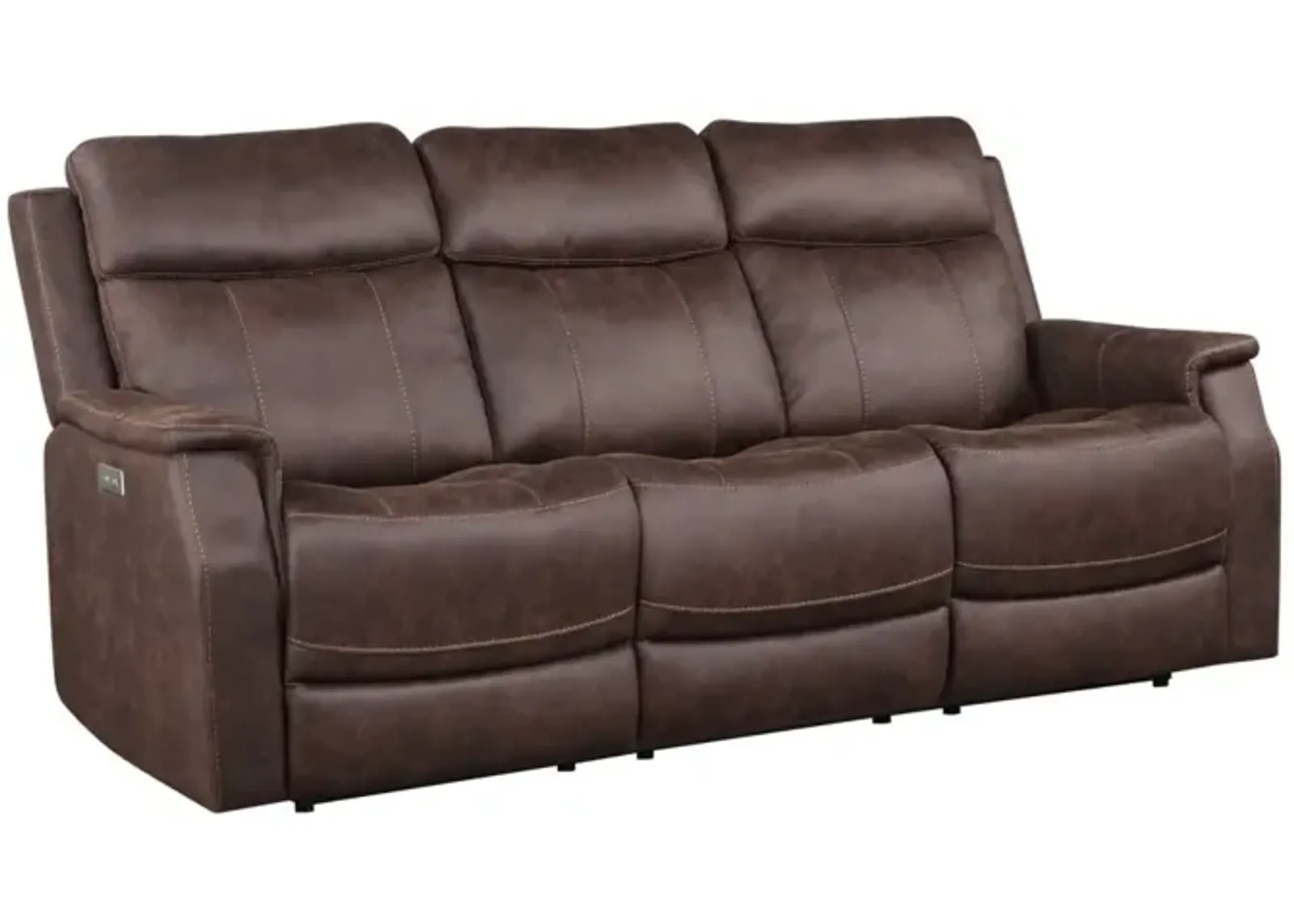 Steve Silver Valencia Walnut Power Reclining Sofa