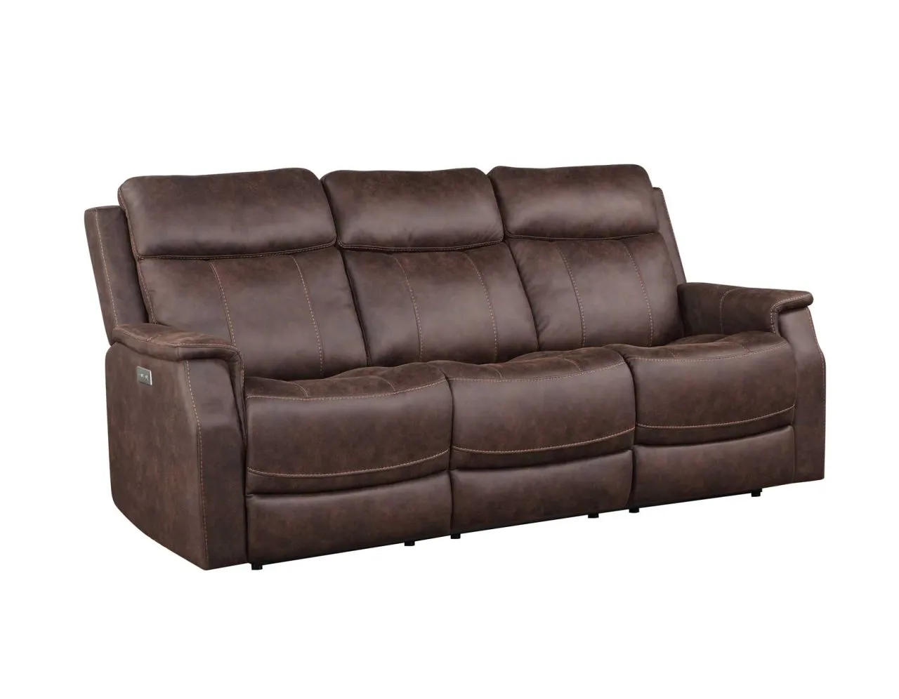 VALENCIA WALNUT POWER RECLINING SOFA