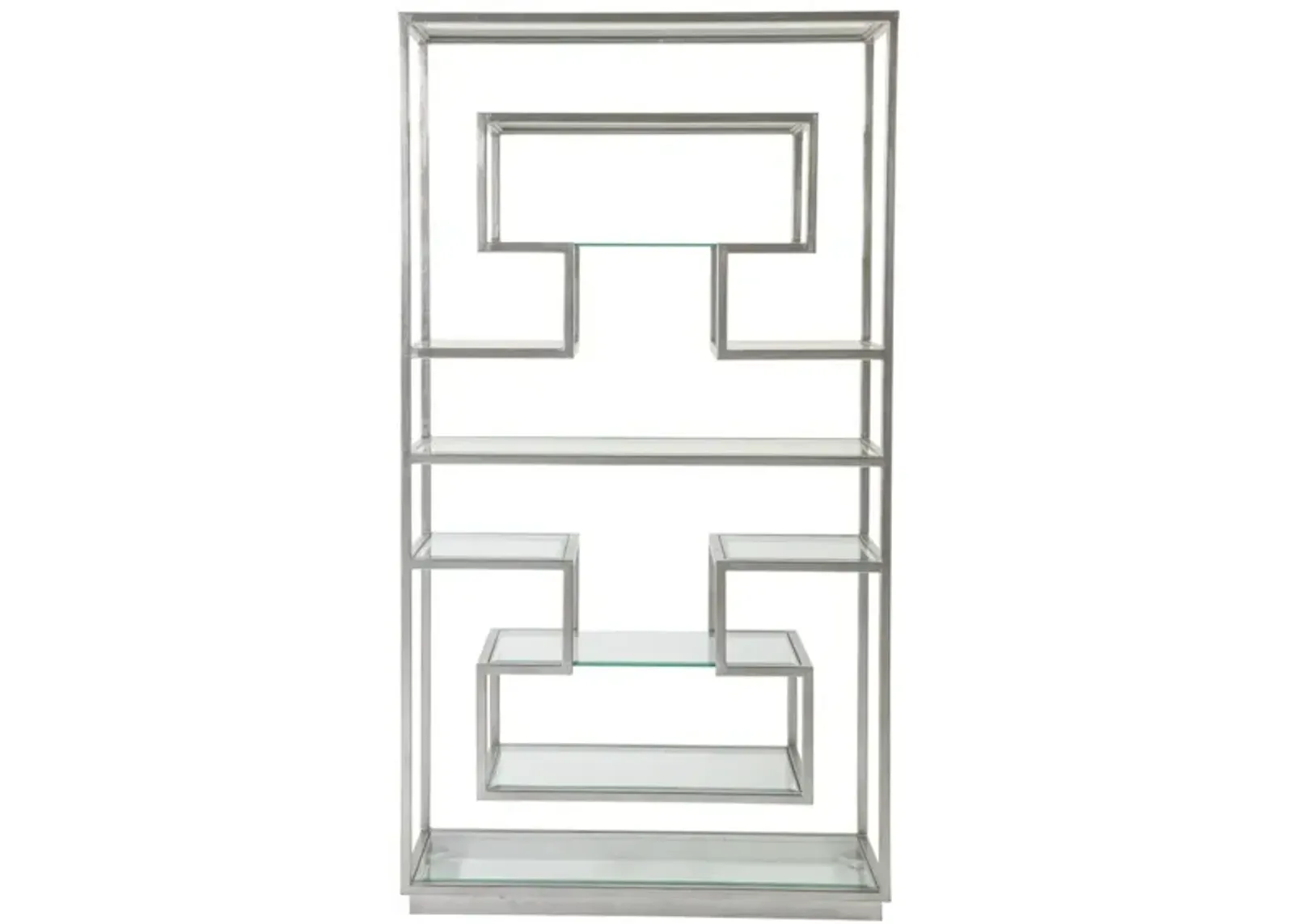 Artistica Home by Lexington Metal Designs Silver Leaf Metal Holden Bookcase